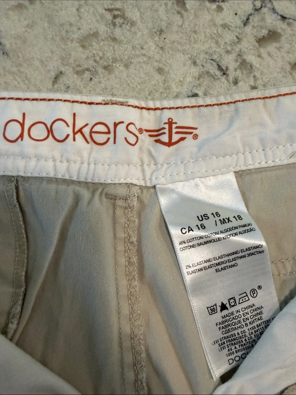 Women’s Casual Cotton Shorts in Light Beige